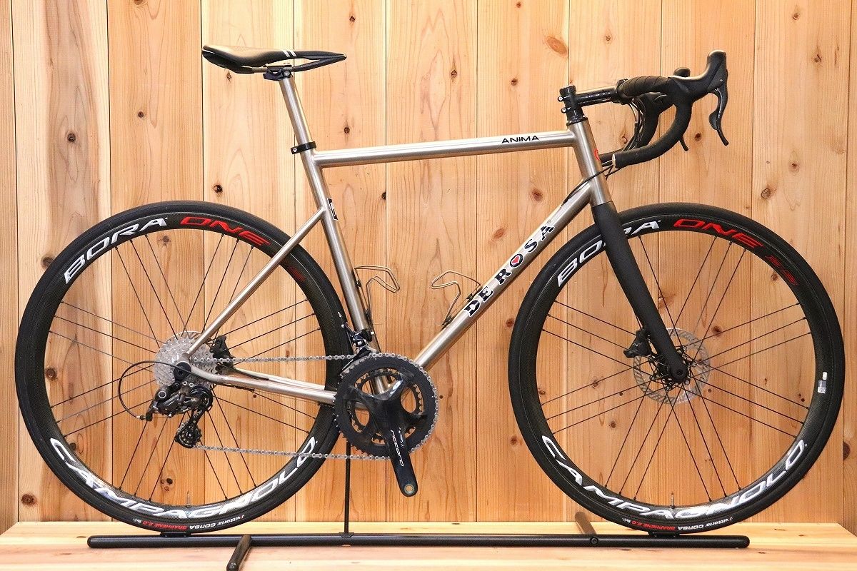 デローザ DE ROSA アニマ ANIMA 52サイズ カンパニョーロ レコード 12S チタン ロードバイク 【芦屋店】