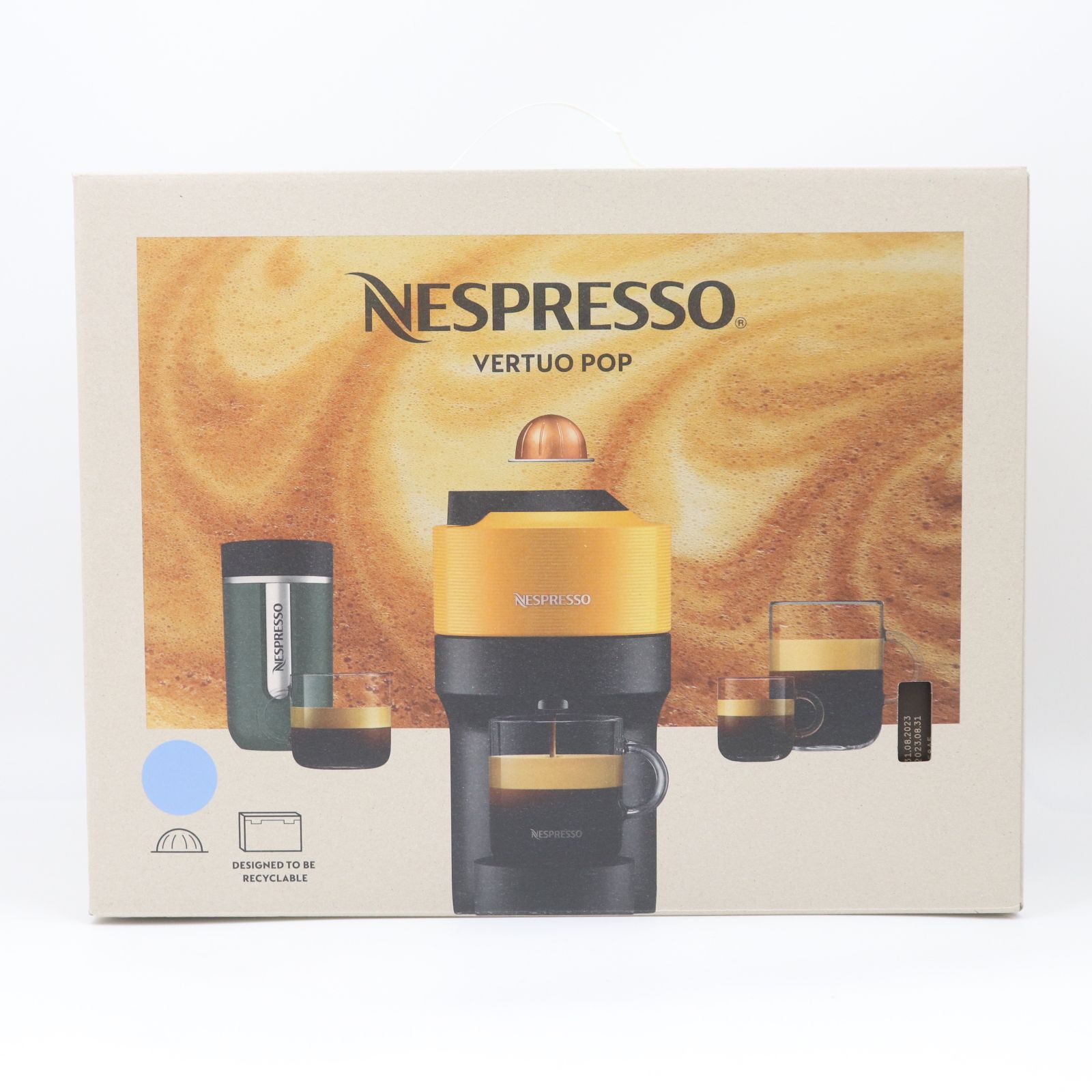 ITVRPJ6319CO 新品未使用 NESPRESSO VERTUO POP GDV2-BL-W コーヒー 