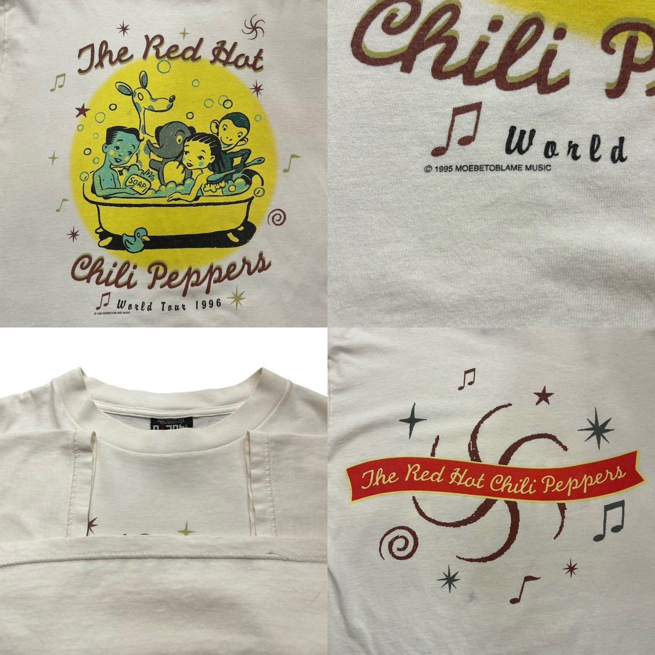 90s REDHOT CHILI PEPPERS レッチリ 両面プリントTシャツ 90's SOF Tee ''RED HOT CHILI PEPPERS'' 両面プリント Tシャツ