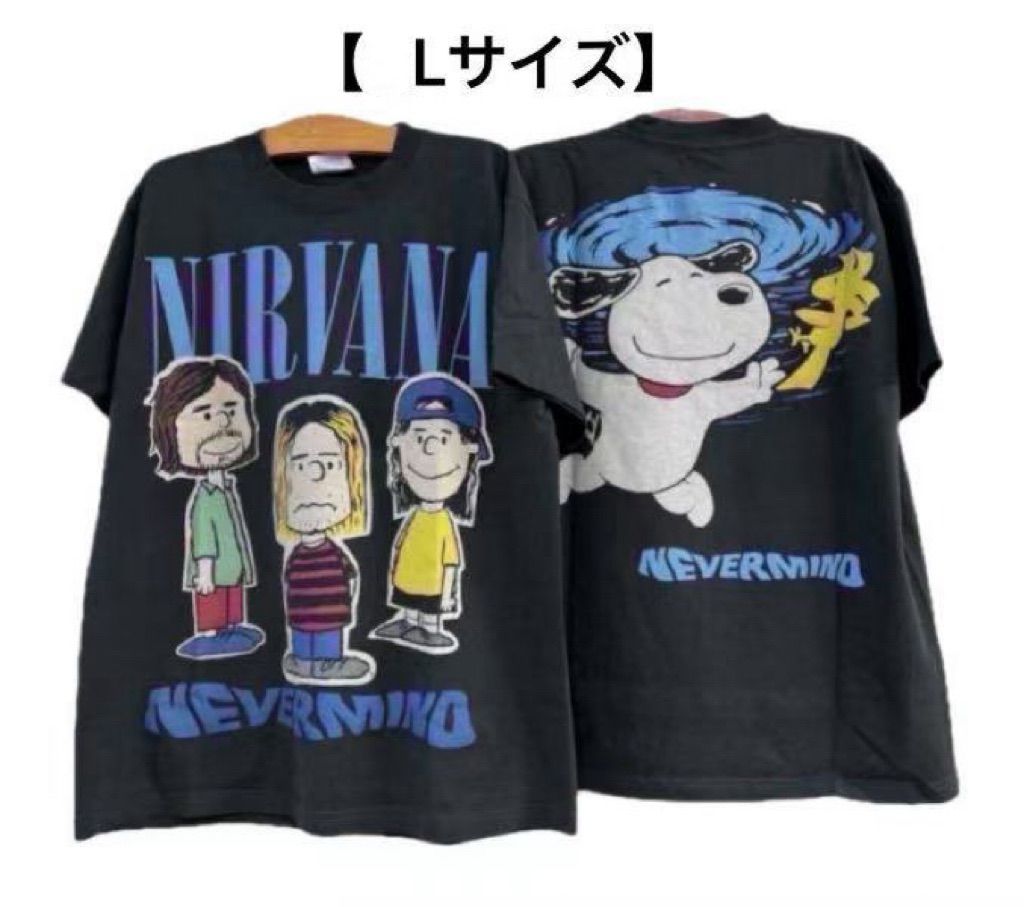 Nirvana Snoopy Nevermind ニルヴァーナ×スヌーピー ネバー