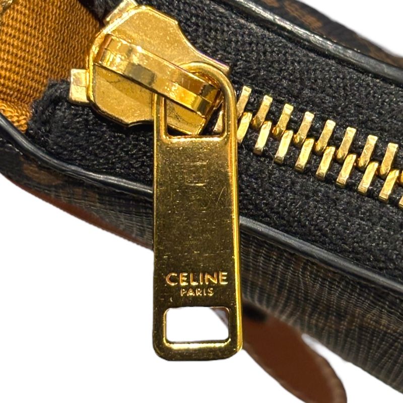 セリーヌ CELINE アヴァ ミニ 10I602 ブラック ブラウン トリンオフキャンバス レディース ハンドバッグ DECORATOM_COM_BR