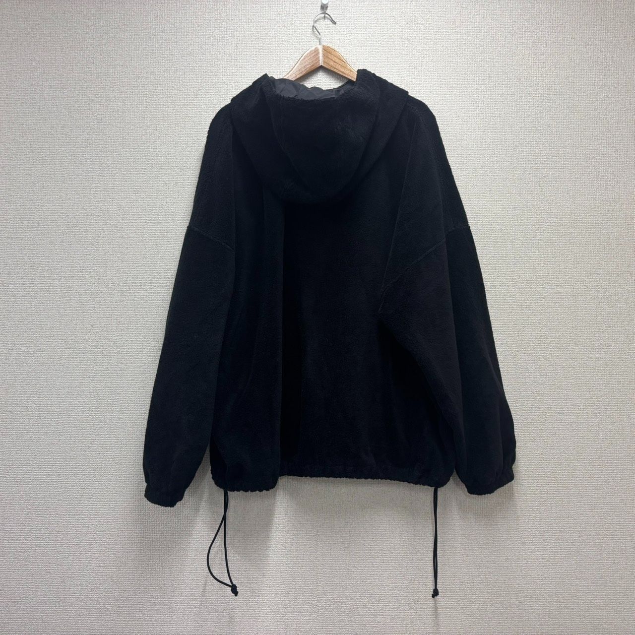 Garment Boa Anorak Hoodieアノラック ブラック Lサイズ