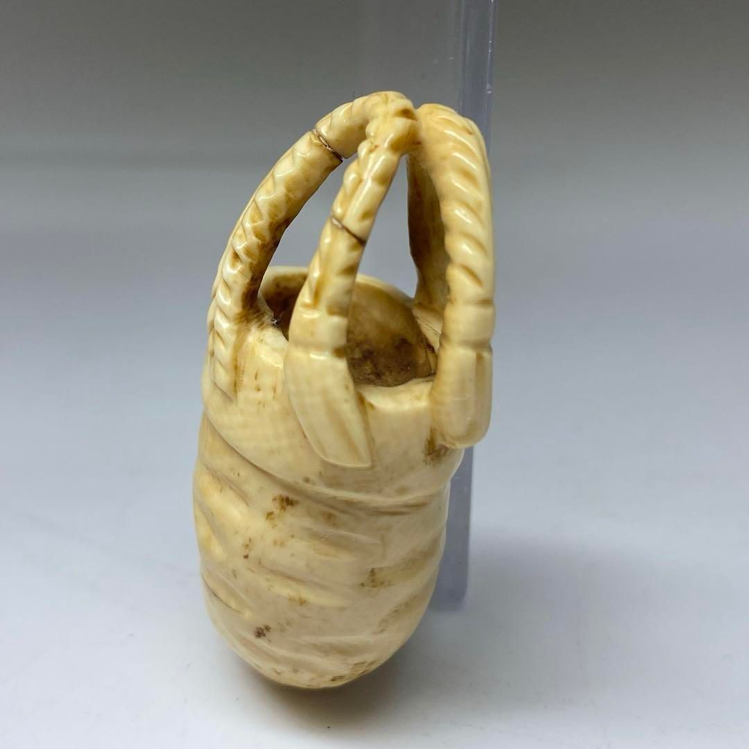 極上かご根付 14g ストア 東Y6-1017ア㉙ 極上かご根付 14g 東Y6-1017ア㉙