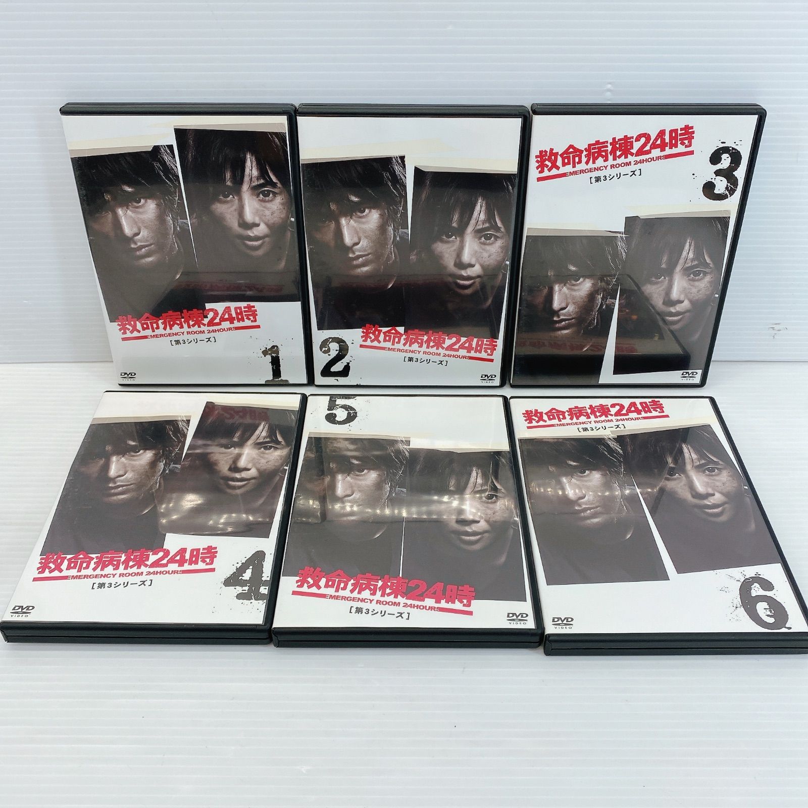 □ 救命病棟24時 第3シリーズ 1 ～ 6 DVD ボックス 中古品 良品