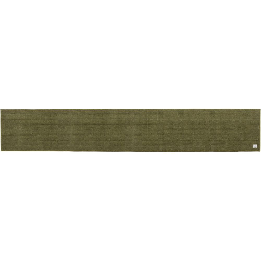 グリーン フラフィット キッチンマット ヘリンボンIV 50x300cm キッチンマット 洗える 300cm キッチン マット 台所マット 足元マット ロングサイズ 50cm幅 50 300 洗濯機 おしゃれ 抗菌 防臭 滑り止め ヘリンボン4