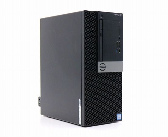 DELL OptiPlex 7070 Tower Core i7-9700 3GHz 32GB 256GB(NVMe SSD)+1TB(HDD) Radeon R5 430 Windows11 Pro 64bit 小難 中古