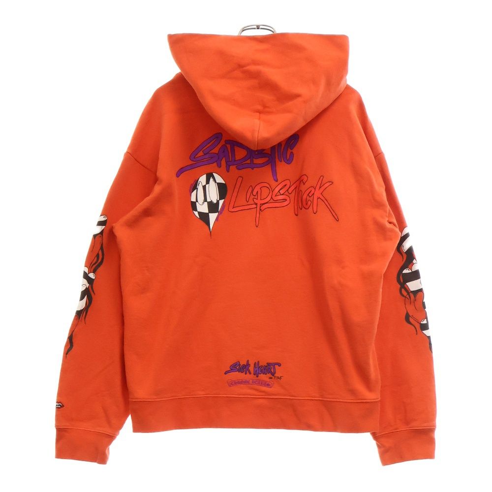CHROME HEARTS クロムハーツ ×MATTY BOY SWTSHRT PPO U HD PLVR MATTY RED マッティボーイチョンパープリテンスプルオーバーフーディ パーカー レッド