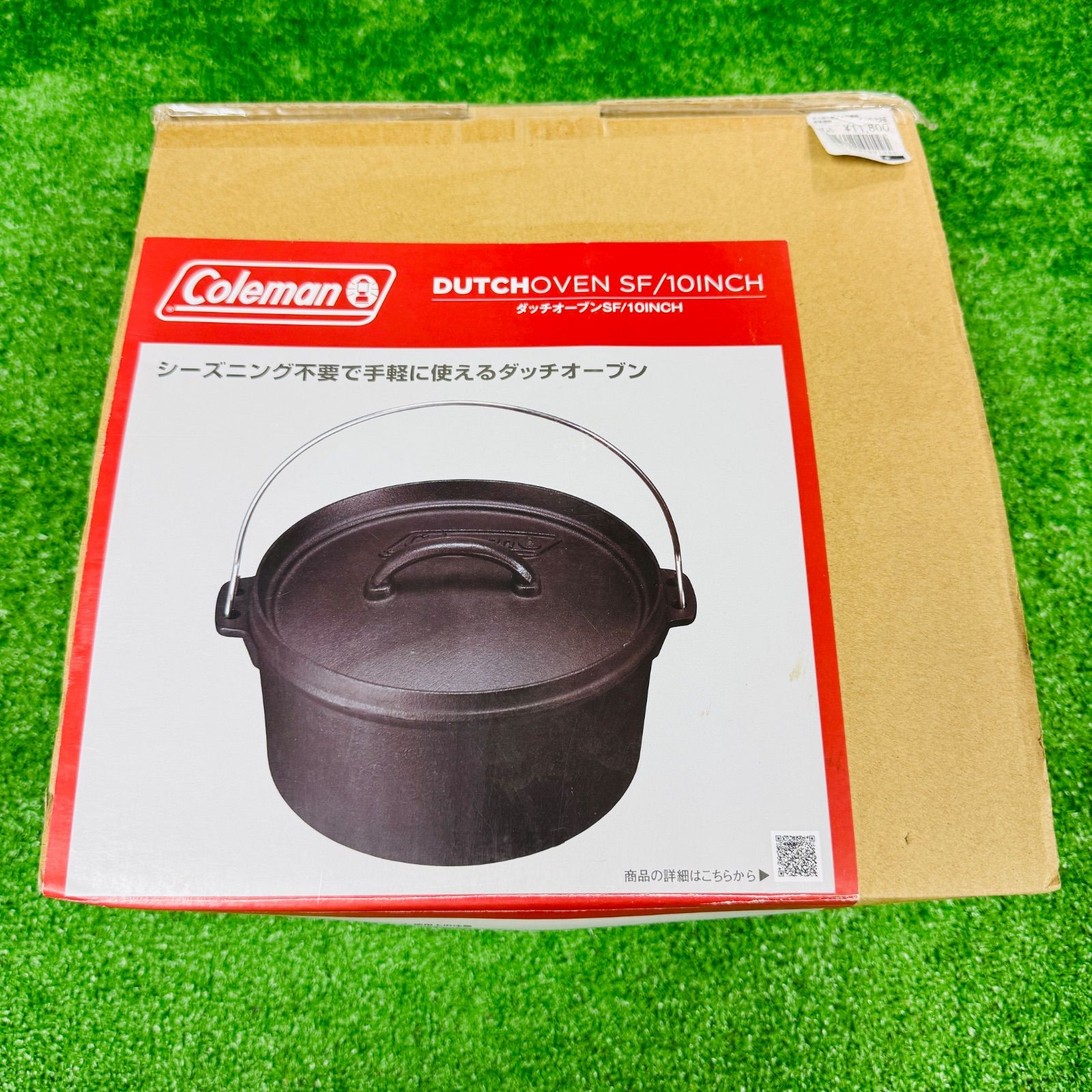 未使用　コールマン　ダッチオーブン10インチ 新品未開封 コールマン Coleman ダッチオーブン 10インチ シーズニング