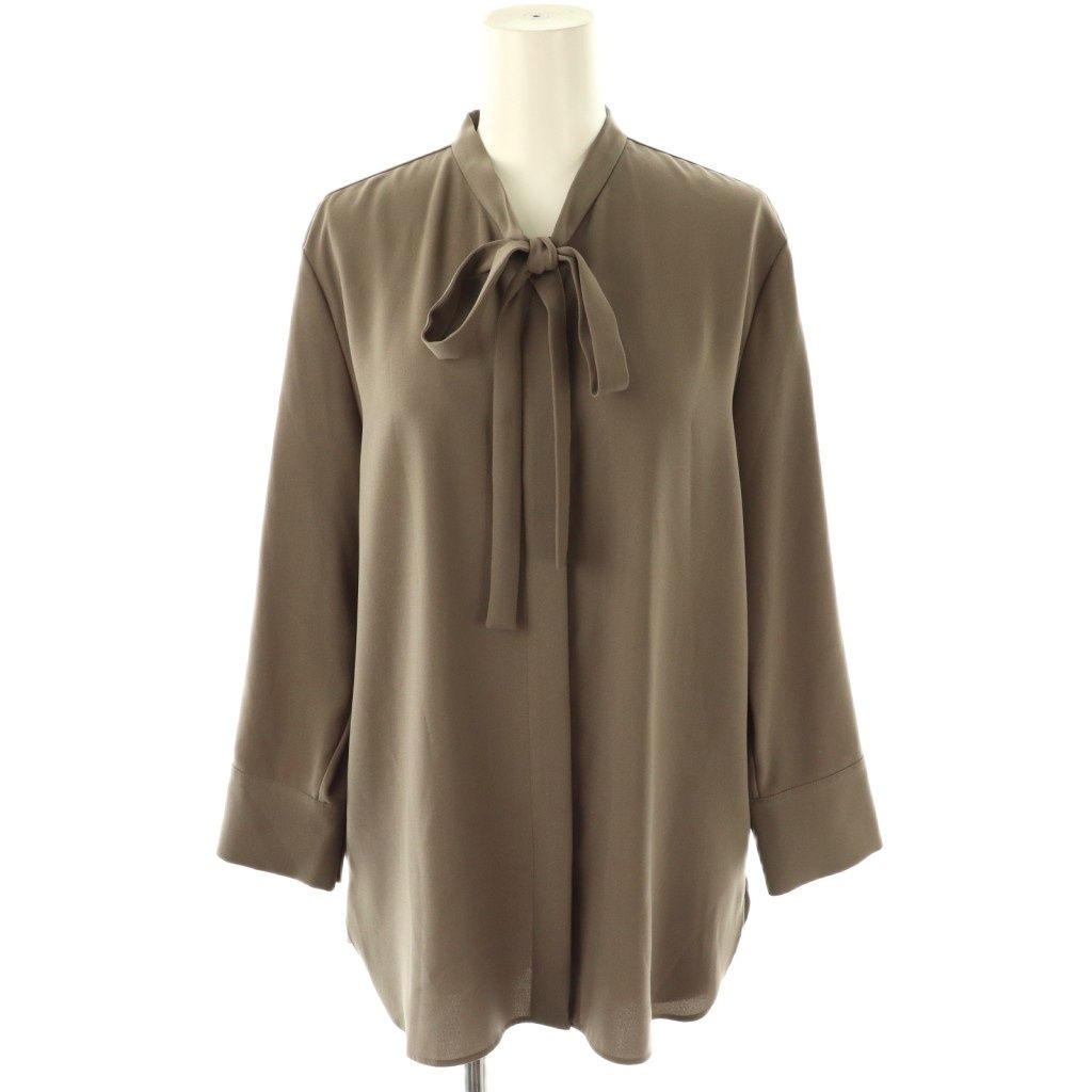 theory ブラウス Prime GGT Tie Blouse 2023ss ブラウス PRIME GGT TIE BLOUSE(506018191) | セオリー(Theory