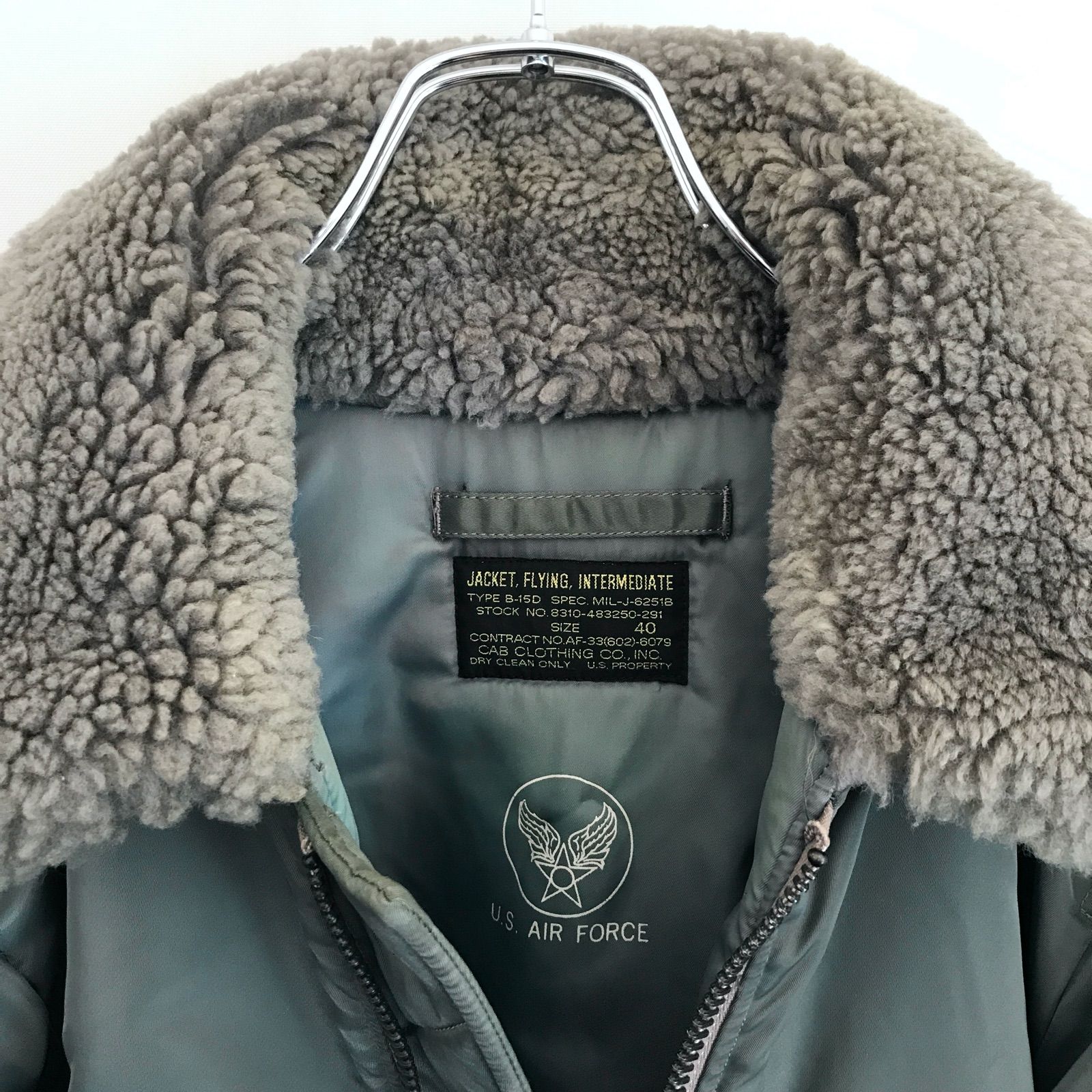 CAB CLOTHING キャブクロージング☆B-15D フライングジャケット