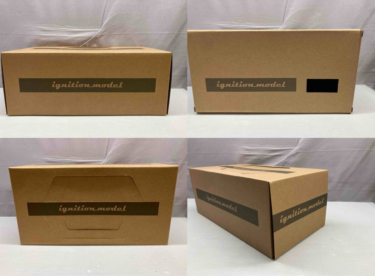 現状品 ignition model 1 18 T・S・D WORKS HIACE Matte Sand Beige With Roof Rack ignition model