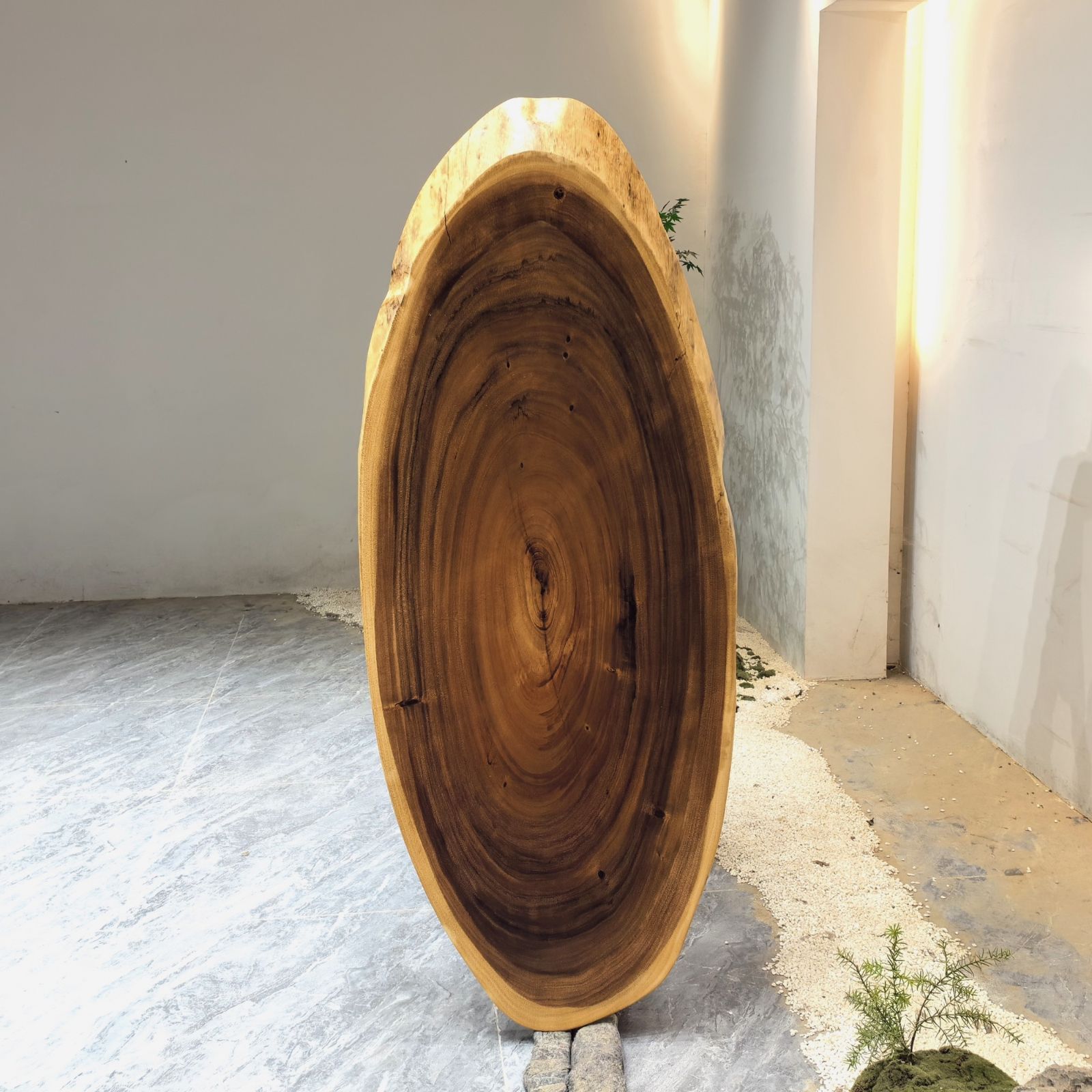 モンキーポッド一枚板無垢長さ166cm カウンターダイニングテーブル