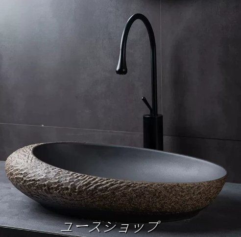 台上盆 陶器の洗面台 トイレ 芸術の盆 バルコニー 洗面台 台上