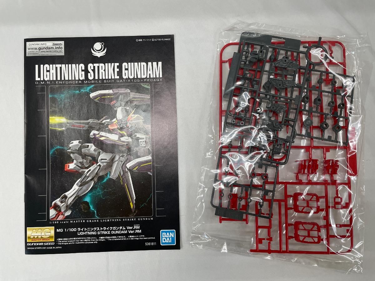 【未開封】1/100 MG ライトニングストライクガンダム Ver. RM 「機動戦士ガンダムSEED MSV」 未開封】1/100 MG ライトニングストライクガンダム Ver. RM