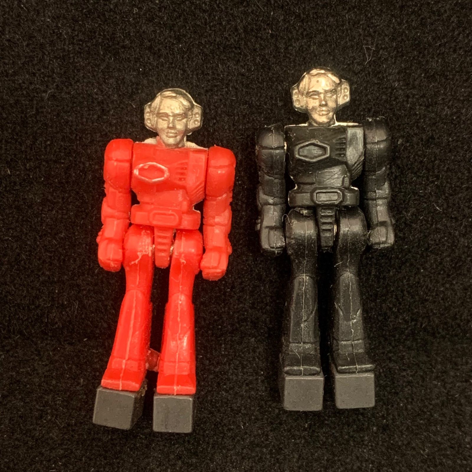 ダイアクロン 隊員 赤 黒 ミクロマン トランスフォーマー バトル