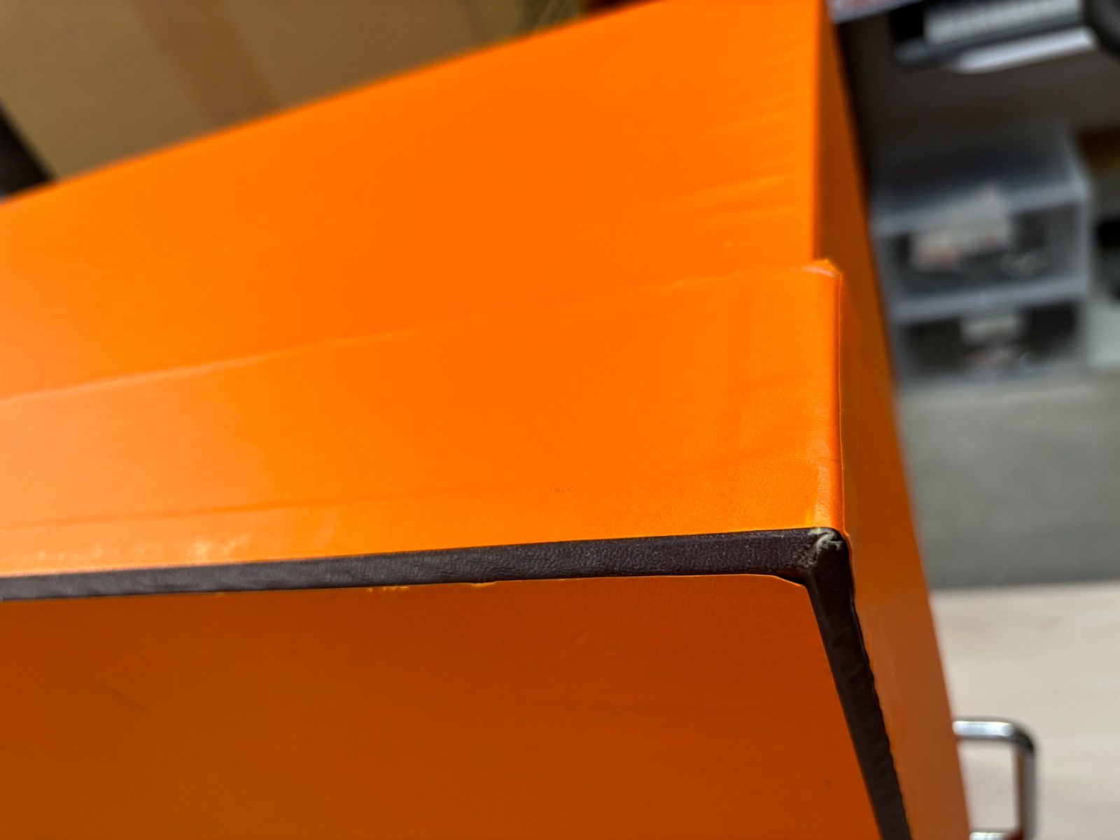 ☆HERMES エルメス BOX 空箱 73cm 取手付き 特大