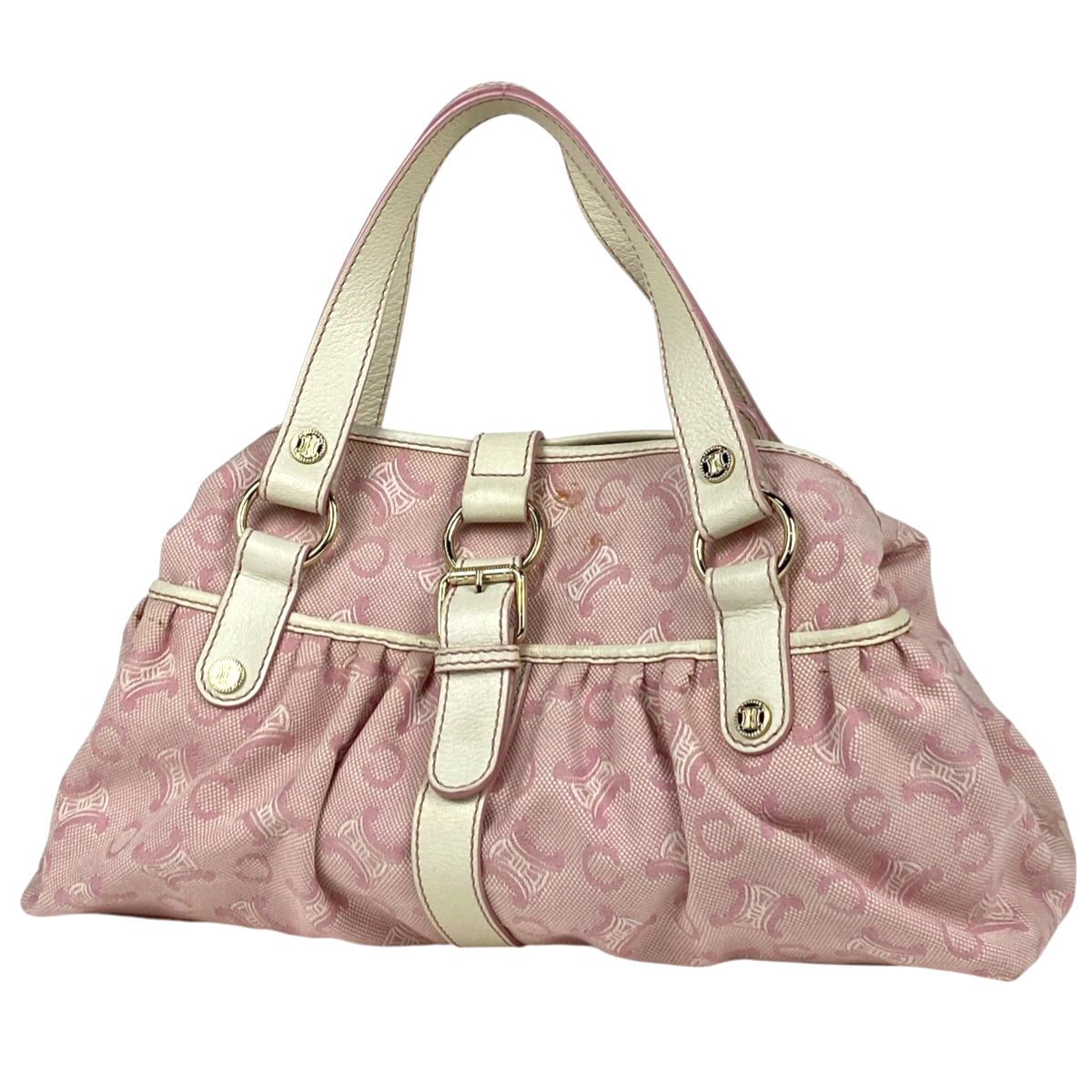 セリーヌ　Cマカダム　ハンドバッグ CELINE】セリーヌ Cマカダムハンドバッグ 中古の通販 - TiCTAC