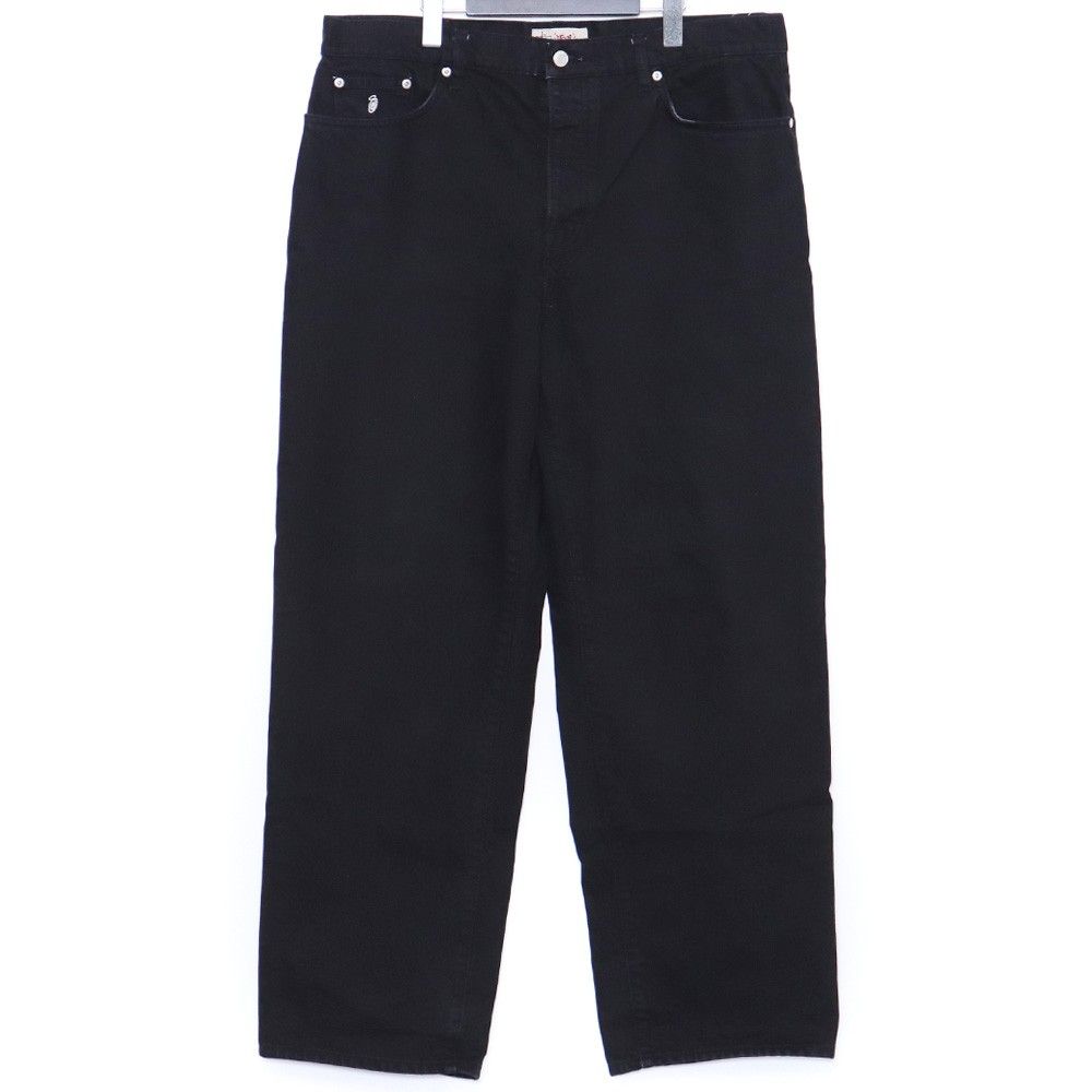 STUSSY Overdyed Big Ol Jean サイズ34 ブラック 116577 - メルカリ