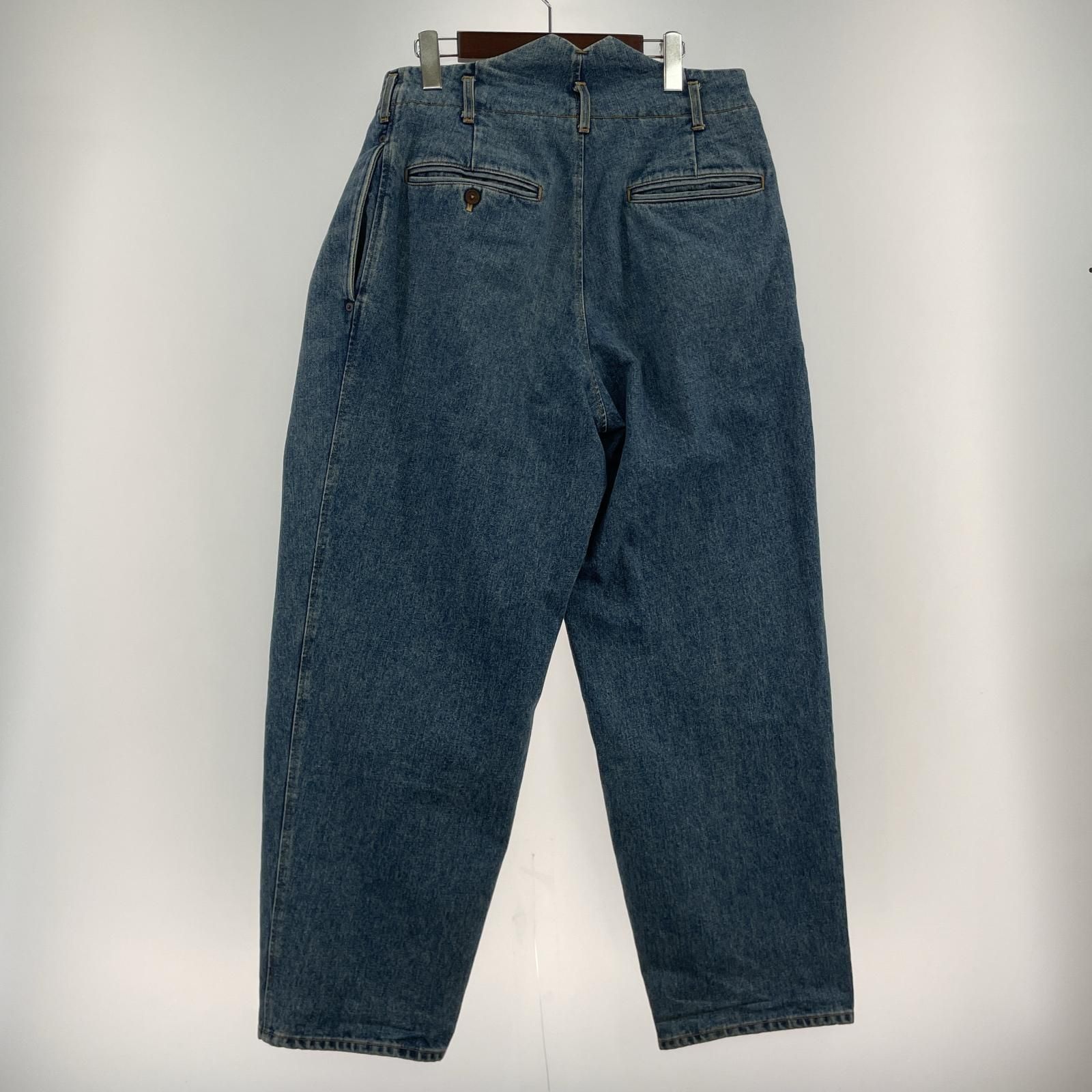 KHOKI 22AW WRAP TROUSERS 2 ブルー KHOKI 22AW WRAP TROUSERS 2 ブルー - メルカリ