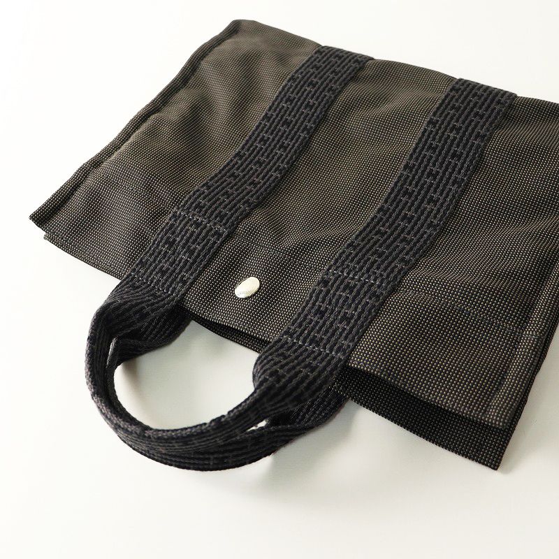 美品 定番アイテム エルメス HERMES エールラインPM キャンバストート