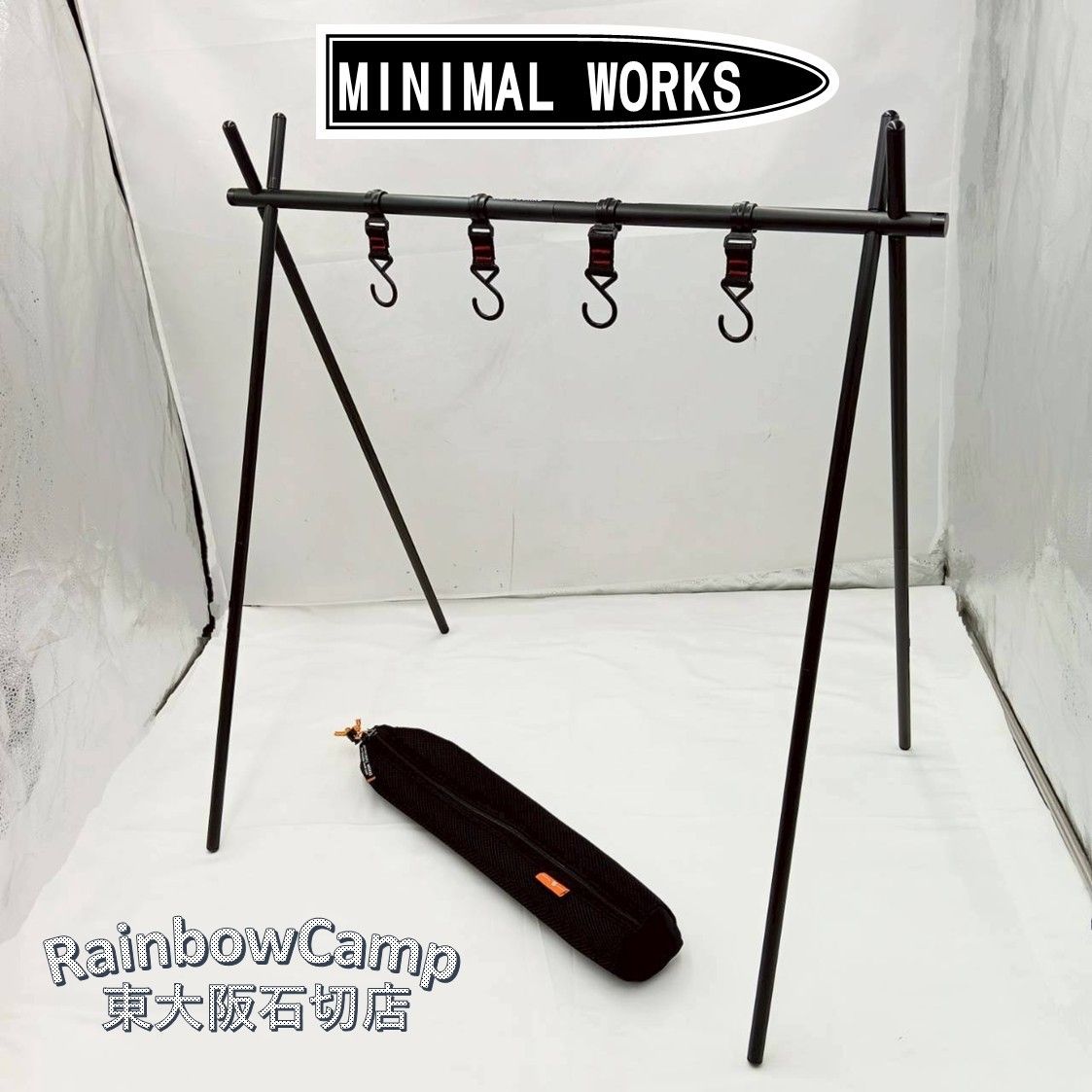 MINIMAL WORKS インディアンハンガーM ブラック INDIAN HANGER/MインディアンハンガーM – MINIMAL WORKS