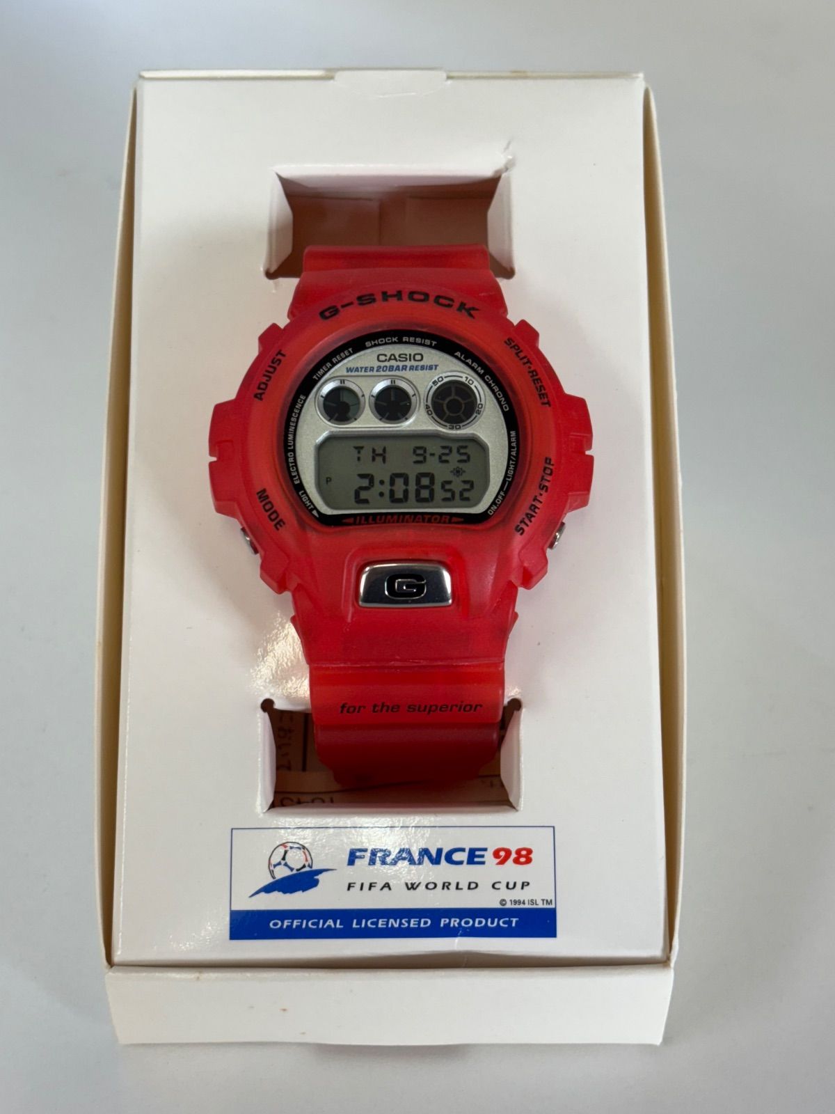 CASIO G-SHOCK DW-6900WF フランスワールドカップ