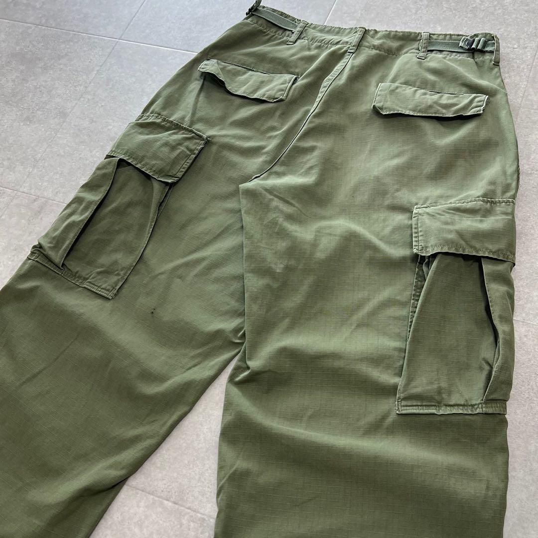 アメリカ軍　60s  4th ジャングルファティーグ　SMALL 希少 アメリカ軍 ジャングルファティーグパンツ 4th SMALL 60s