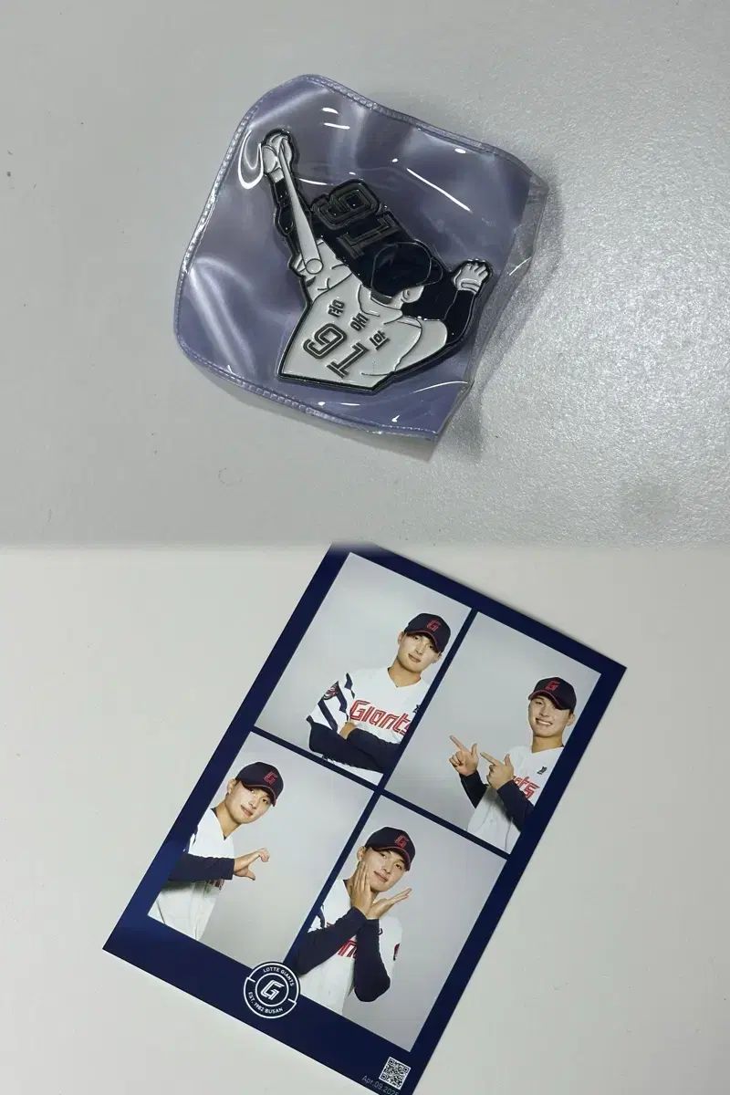 ロッテ 尹棟熙（ユン・ドンヒ） シルエット バッジ ＋ フレーム セット