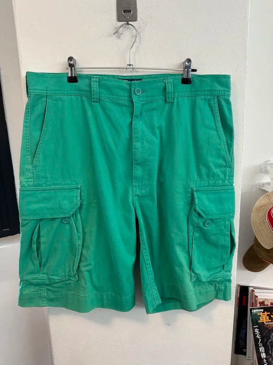 Ralph Lauren ラルフローレン ウォッシュド 緑 カーゴ パンツ
