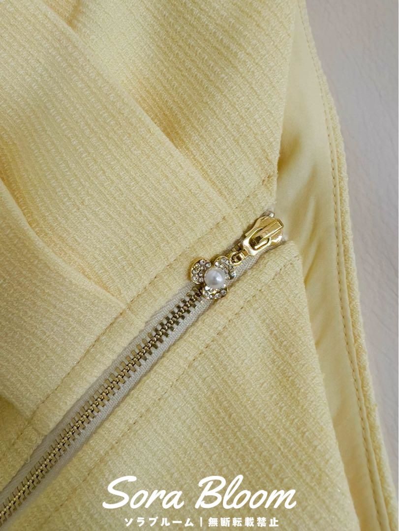 新品・未使用】シンプルオシャレなワンショルダー ミモレ丈