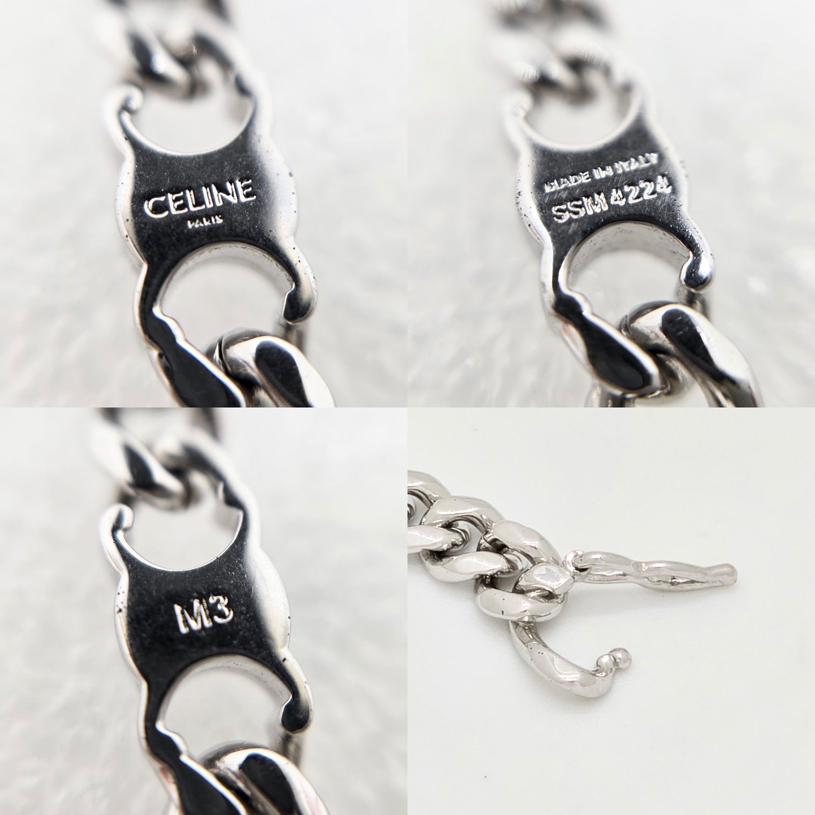 CELINE セリーヌ トリオンフ スモール グルメット ブレスレット