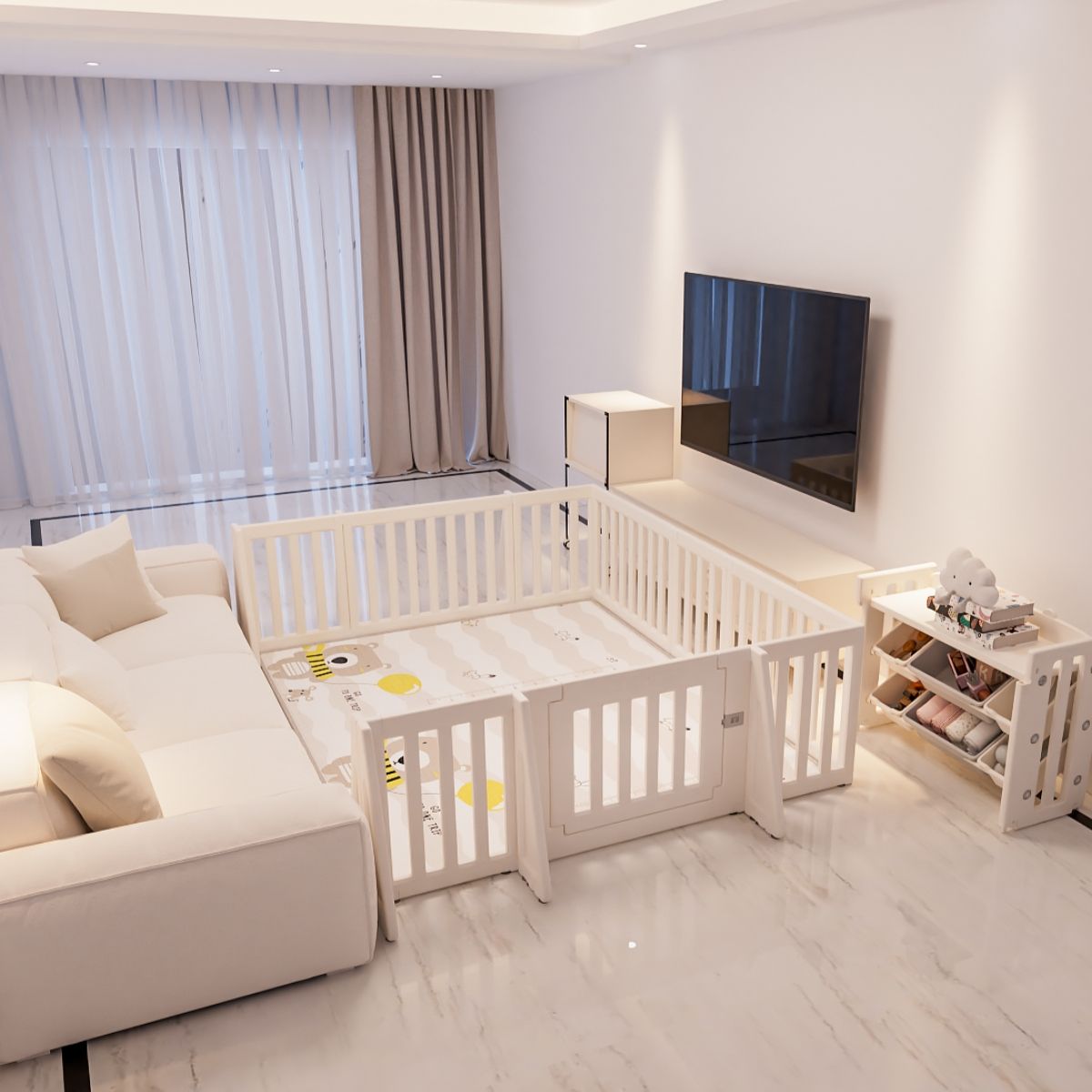 自立式 キッズパーテーション