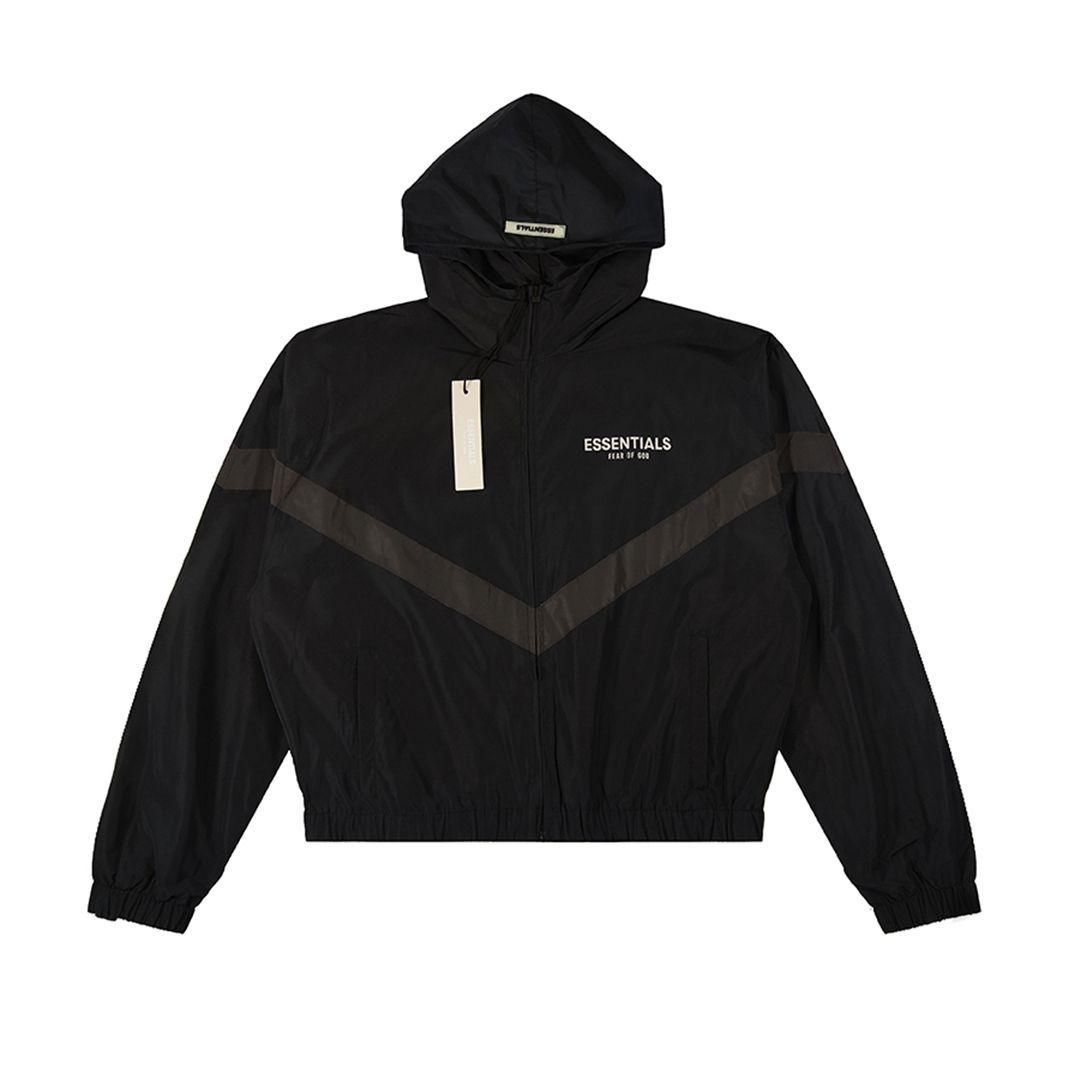 ESSENTIALS Zip Anorak Windbreaker Jacket - メルカリ