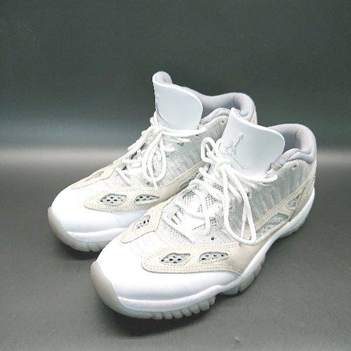 AIR JORDAN AIR JORDAN 11RETRO LOW IE ハイカット スポーティー 優れた通気性 スニーカー サイズ27 グレー メンズ E 1309250015666