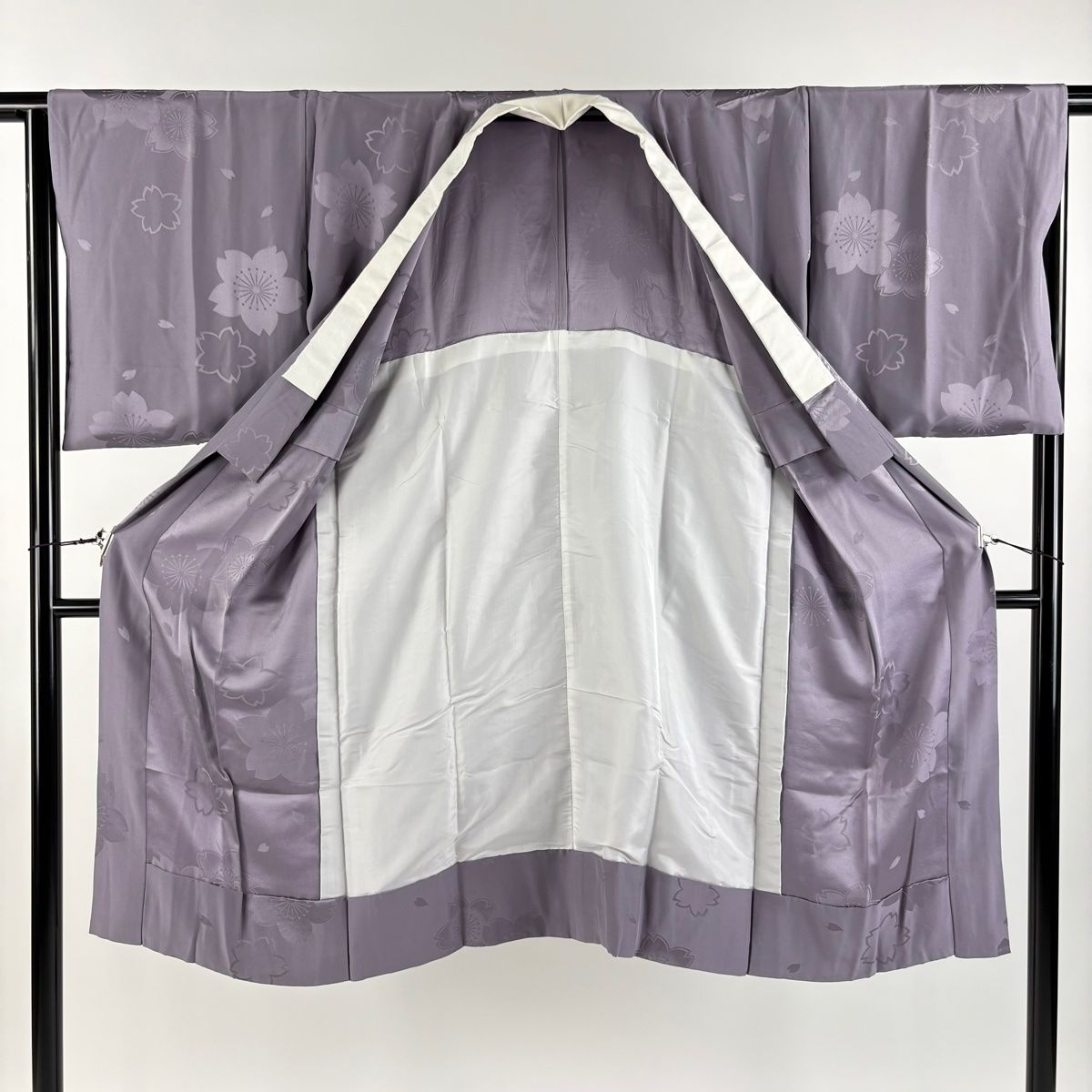 長襦袢　正絹　紫　美品　身丈134ｃｍ　裄70ｃｍ　ロング　未使用 楽天市場】長襦袢 正絹 未使用の通販
