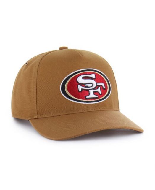 送料無料 47ブランド レディース 帽子 アクセサリー x Carhartt Men s Brown San Francisco 49ers Hitch Adjustable Hat Brown