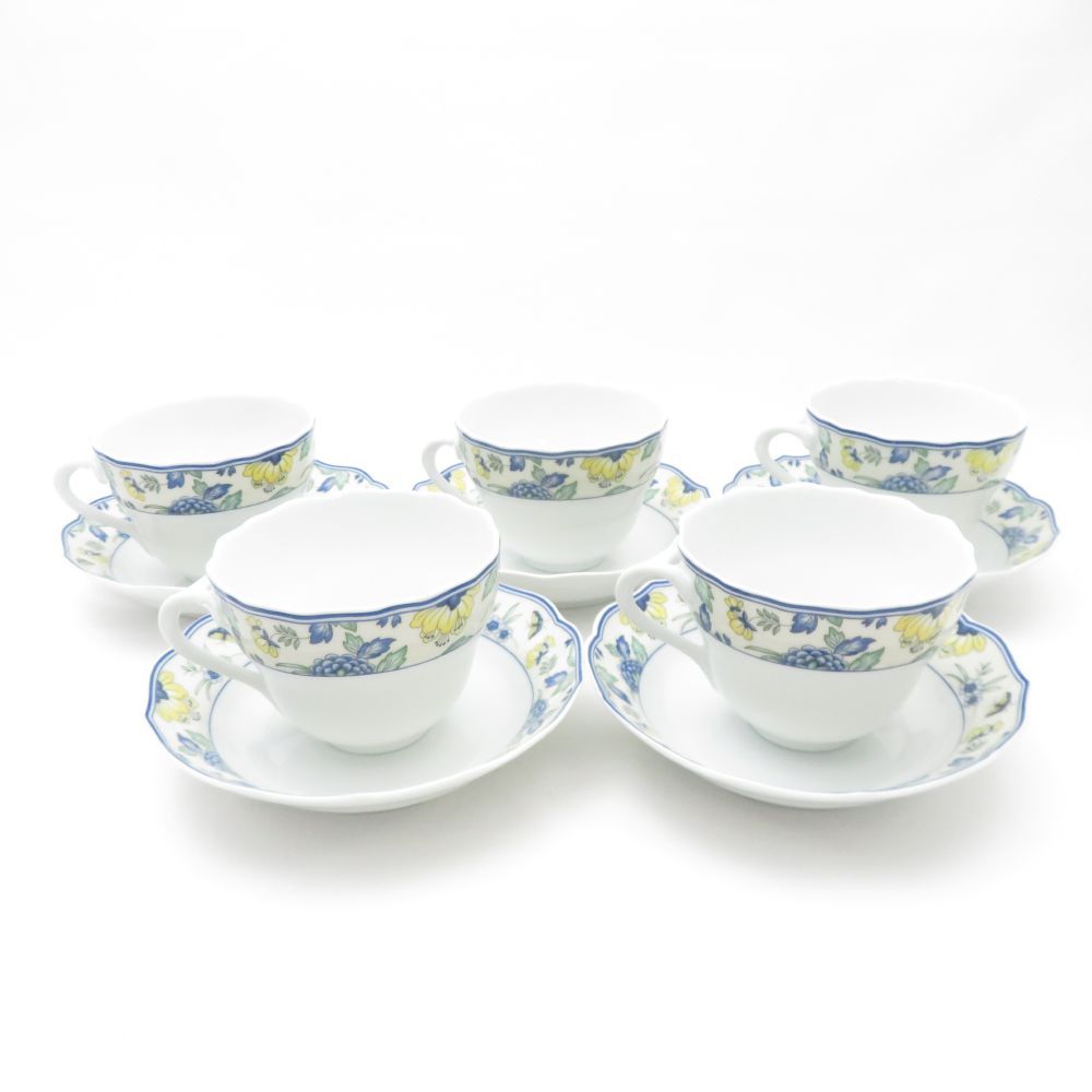 T345-3 フッチェンロイター アルツベルグ ティーセット6点 L