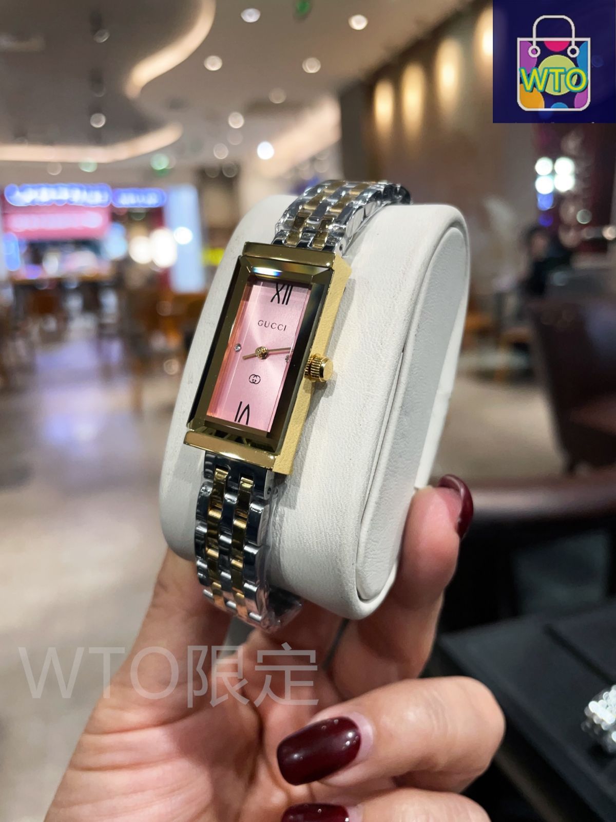 GUCCI シルバー 長方形ケース 時計 今日特価】Gucci グッチ ジーフレーム シリーズ エレガントな