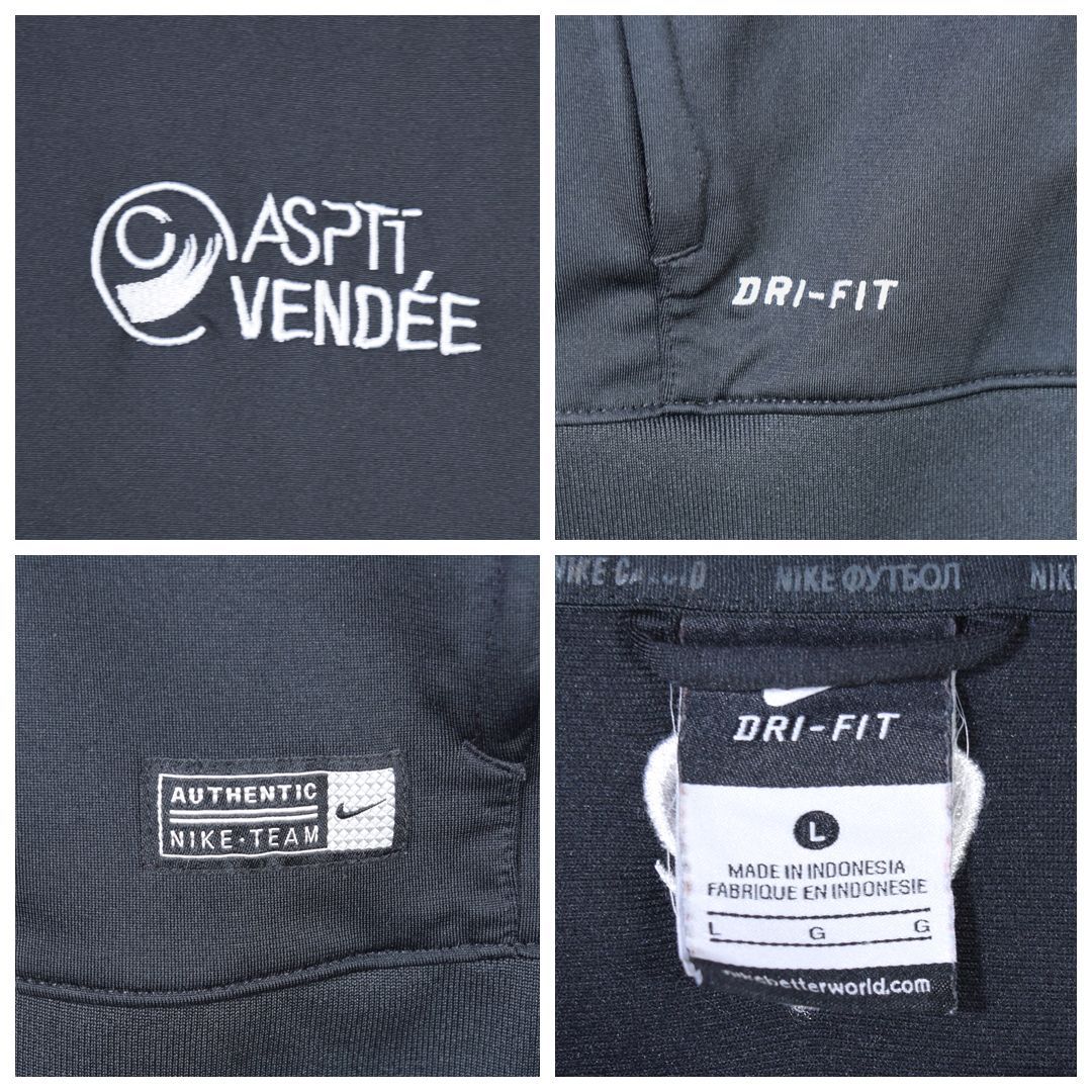 ナイキ トラックジャケット ASPT VENDEE 別注品 黒黄 ジャージ