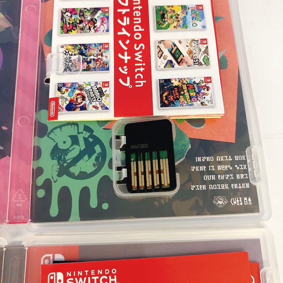Switchカセット モンハンライズ スプラトゥーン2 マリオカート8セット switch ソフトまとめ売り モンスターハンターライズ スプラ
