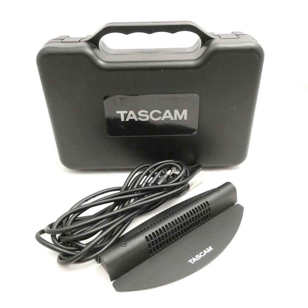 TASCAM タスカム TM-90BM バウンダリータイプ コンデンサーマイク 単一指向性 インターネット生放送用 音響機材 PA機器 HU1617