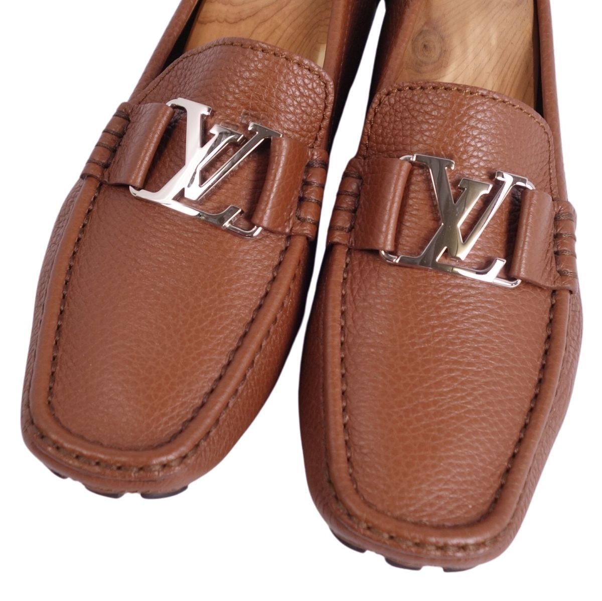LOUISVUITTON ルイヴィトン モンテカルロローファー モカシンレザー 美品 ルイヴィトン LOUIS VUITTON ローファー モカシン モンテカル