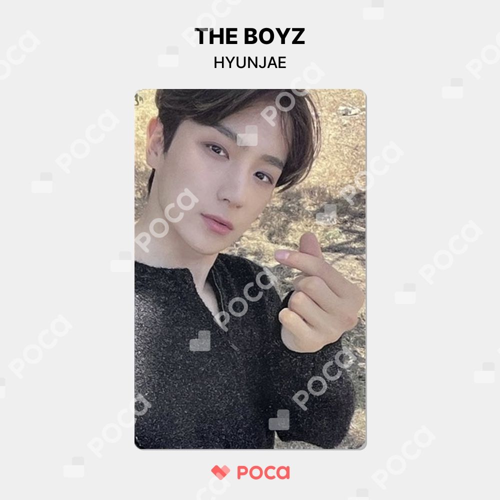 THE BOYZ ヒョンジェ トレカ BE AWARE Platform Ver. Document
