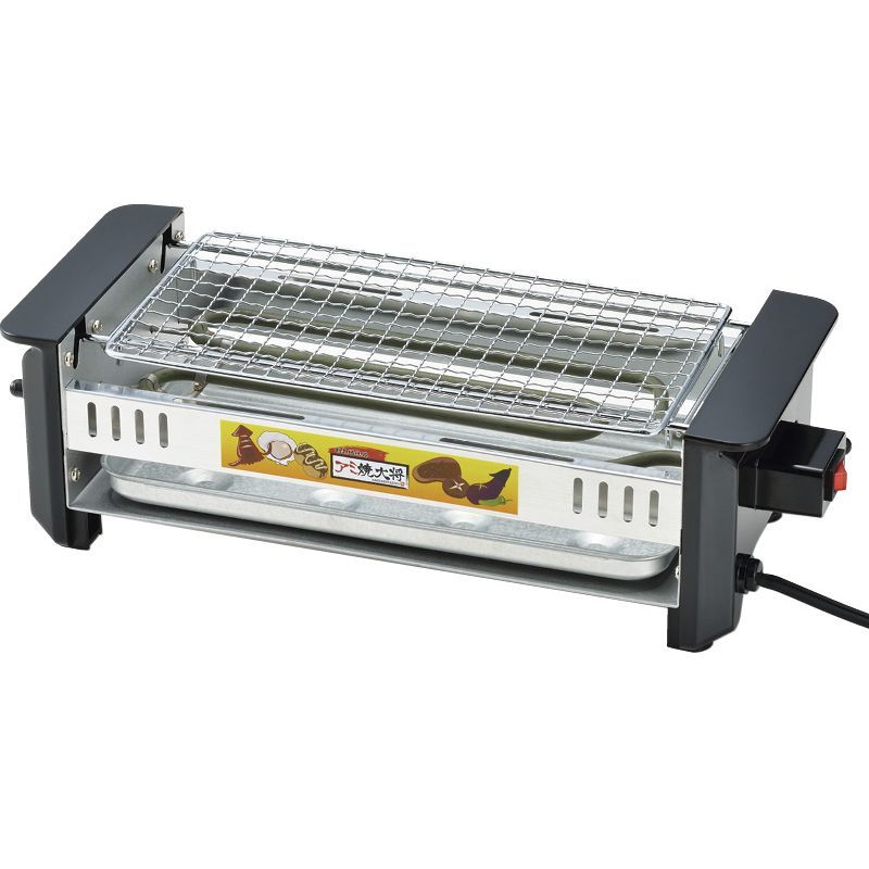 ヤマキ電器 茶道具 遠赤外線ヒーター YU-002-C 五徳付き炭型ヒーター