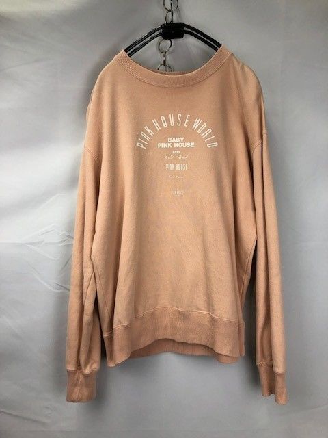 カールヘルム　スエット Vintage Karl Helmut カールヘルム PINKHOUSE WORLD プリント