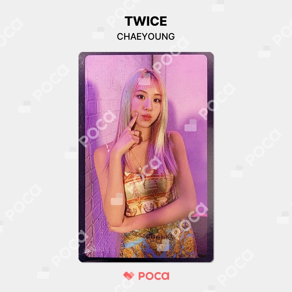TWICE チェヨン トレカ Taste of Love 予約販売 公式 トレカ