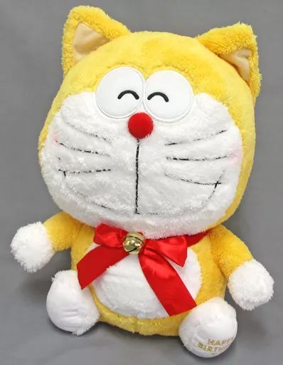 中古】ぬいぐるみ 元祖ドラえもん 特大サイズ MORE バースデー