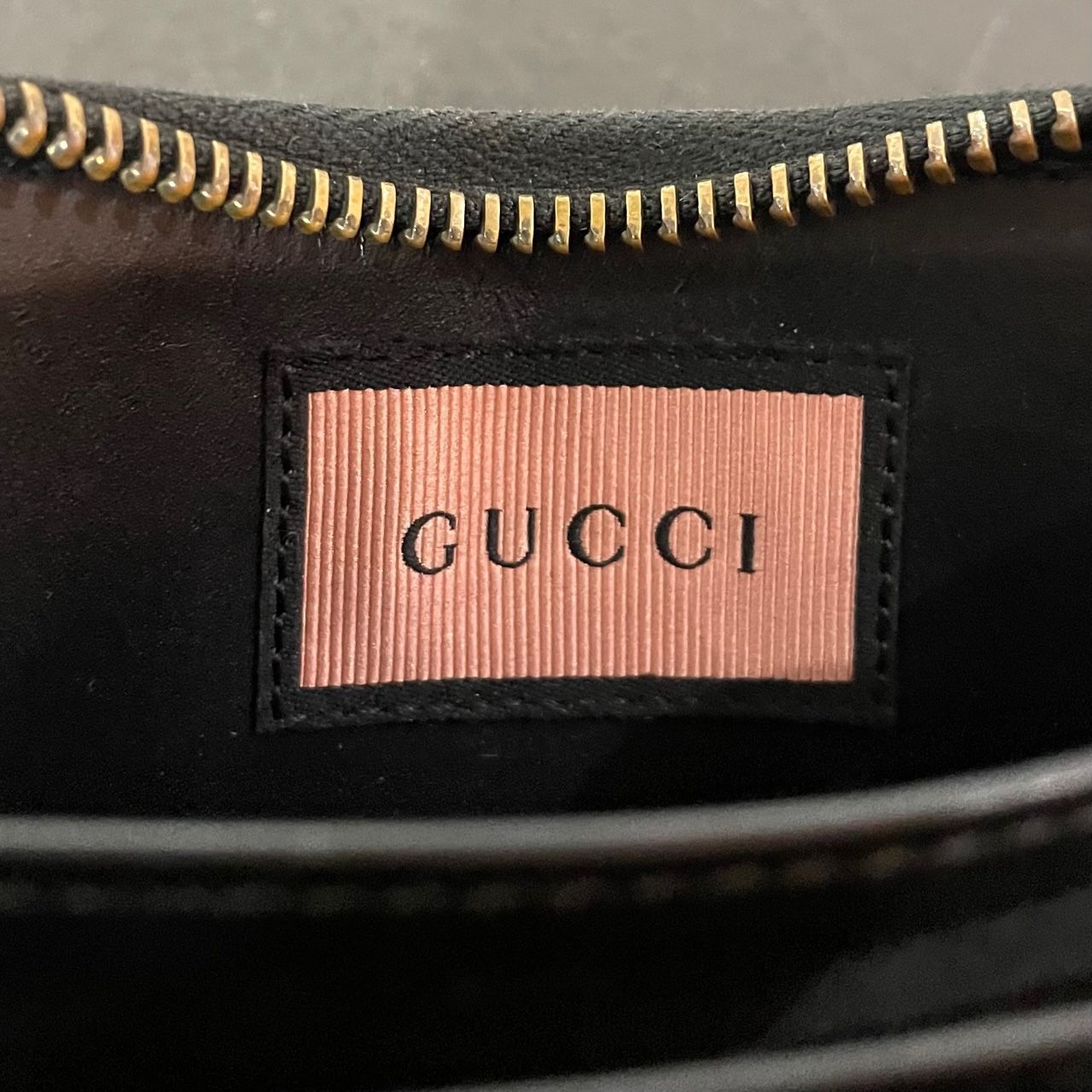 GUCCI レザー ゴースト プリント 小銭入れ カードケース 448465 グッチ 