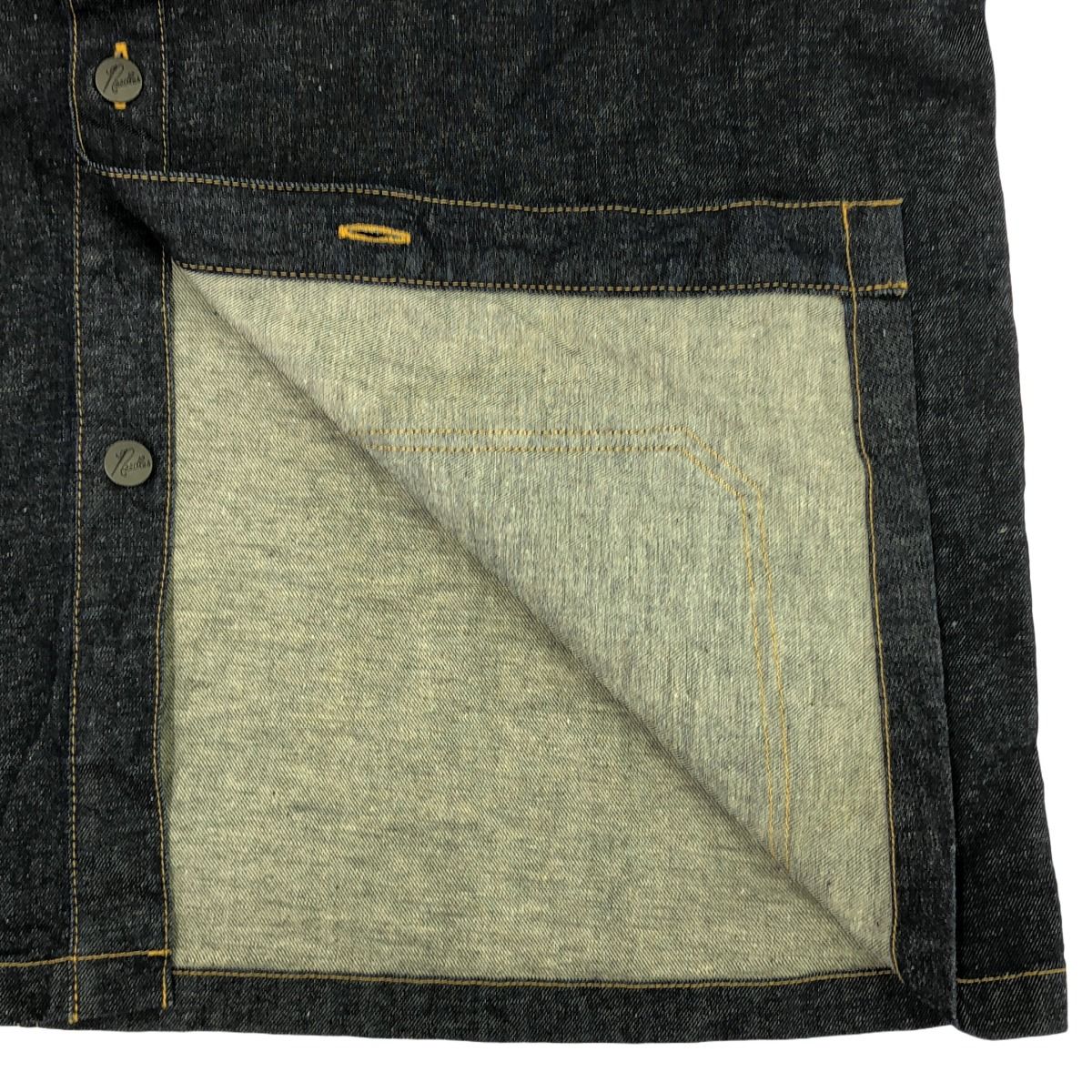 Needles ニードルス カバーオール インディゴ 中古・古着通販】Needles (ニードルズ) カバーオール インディゴ