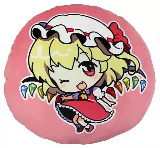 【新作，正規品】 【中古】クッション・抱き枕・本体 フランドール・スカーレット もちもちクッション 「東方Project×しまむら」 クッション・抱きまくら・ブランケット